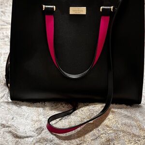 Kate Spade Black and Pink Women's Bag